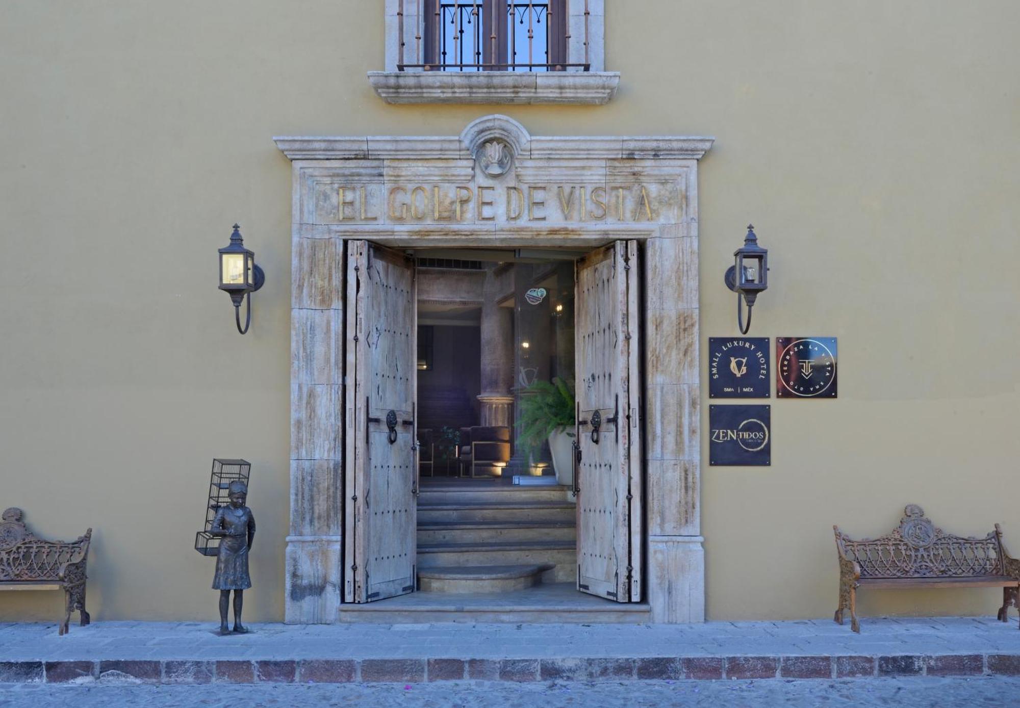 Готель El Golpe De Vista Сан-Міґель-де-Альєнде Екстер'єр фото